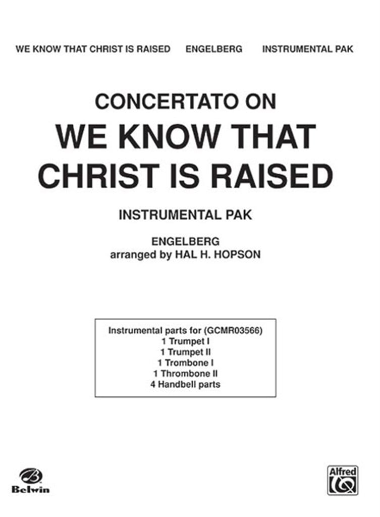 Concertato on We Know That Christ Is Raised